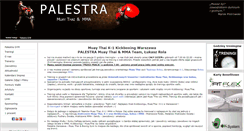 Desktop Screenshot of palestra.waw.pl