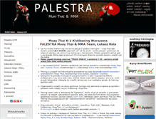 Tablet Screenshot of palestra.waw.pl