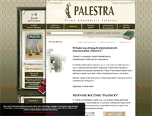 Tablet Screenshot of palestra.pl